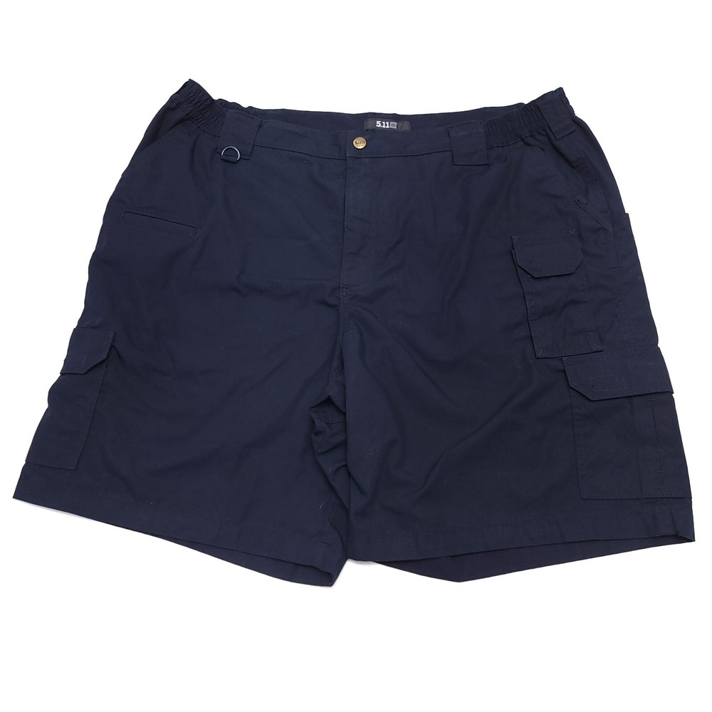 Pantalones Cortos Tácticos 5.11 Para Hombres 44 Azul Oscuro Ripstop Carga Ropa de Trabajo Aplicación de la Ley