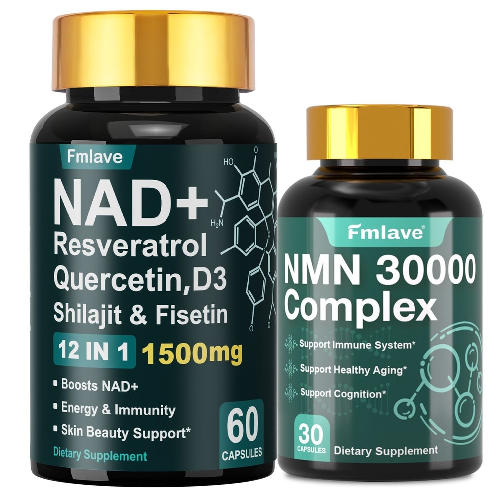 NMN Capsules Energy Booster BOOSTIS NAD Level Anti Aging Supplement NAD+ Capsule