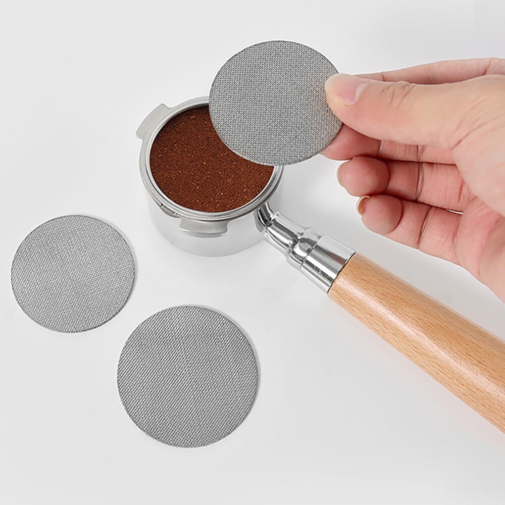 Stainless Steel Reusable Coffee Filter Portafilter Screen 1pc