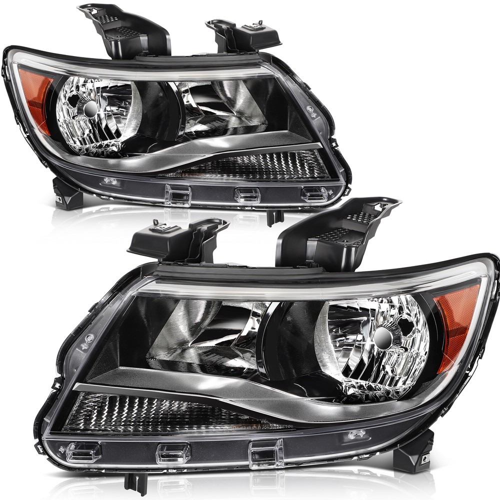 For 15-20 Chevy Colorado 4-Door Headlights Assembly Passenger Driver Lamps Pair
