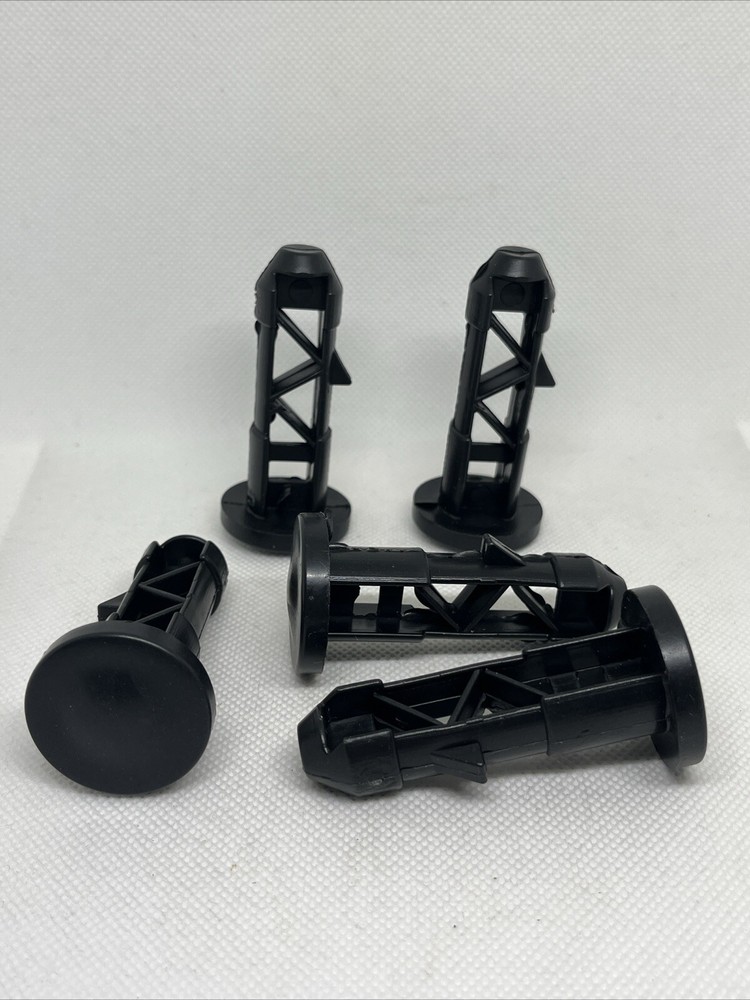 5pcs Trashcan Dust Bin Plug Latch Trashcan Replacement Lid Latches Plastic