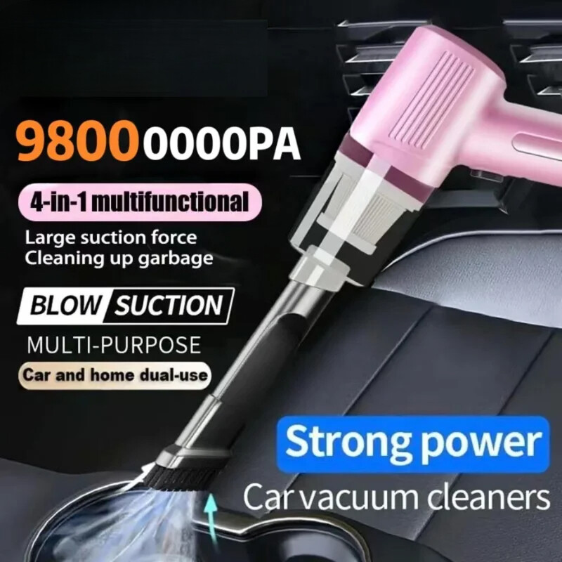 Car Vacuum Cleaner Wireless Portable High Power Suction Blowing Integrated Clean