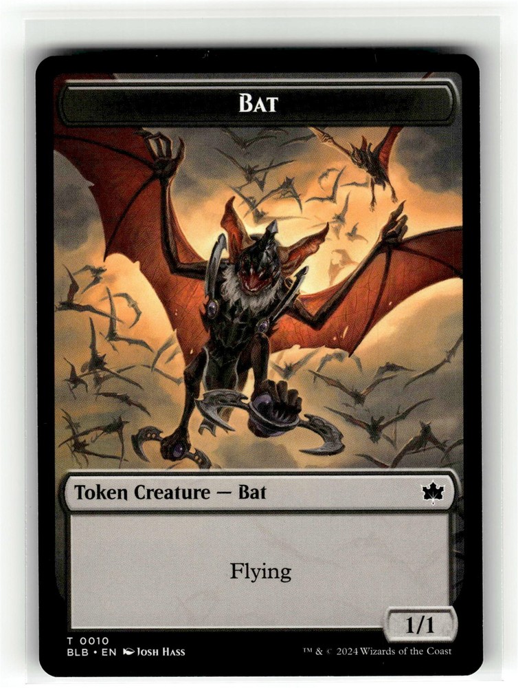 BAT TOKEN Bloomburrow #10 BLB(NM+)(MTG)