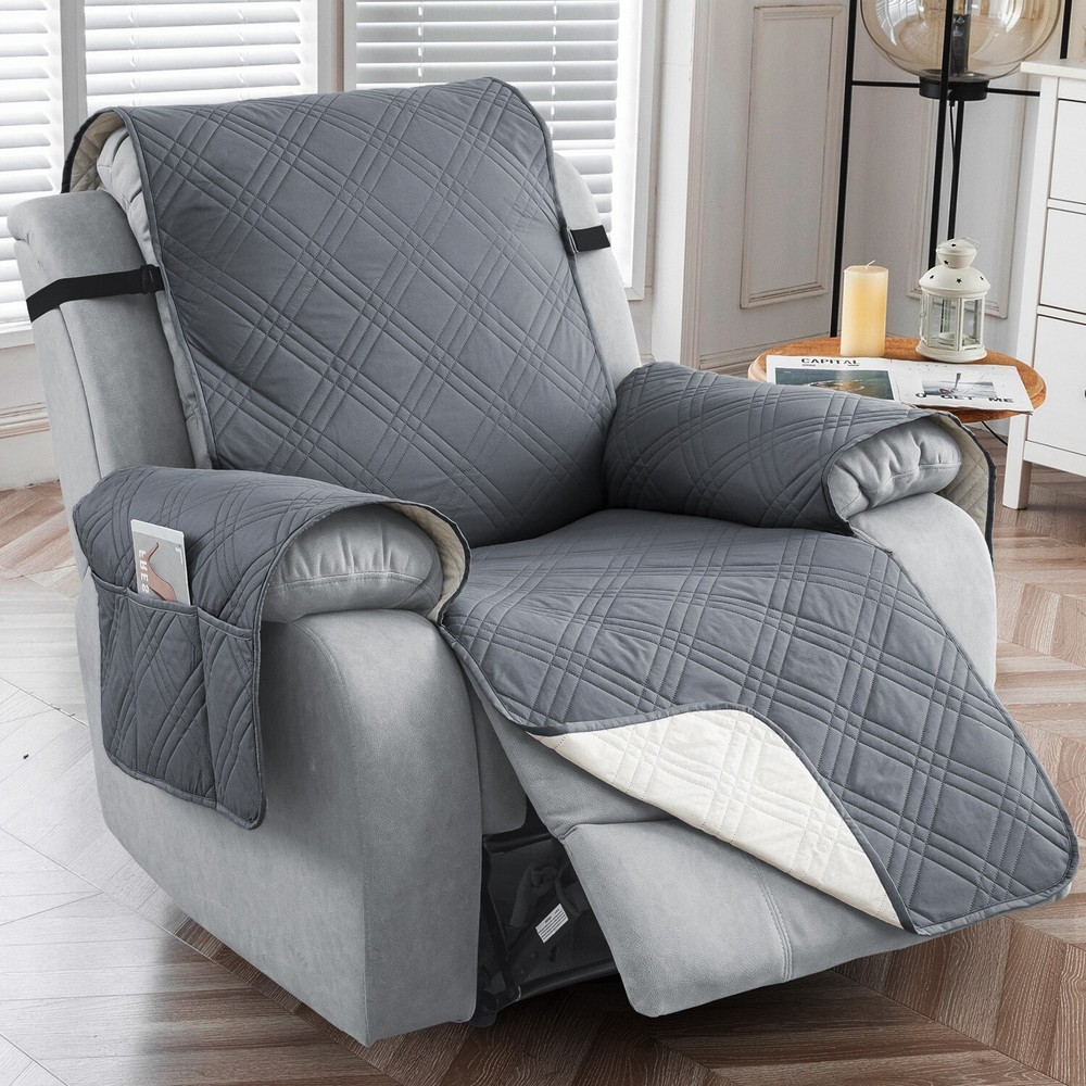 100% Waterproof Non-Slip Recliner Cover for Warm Pet Protection & Home Use