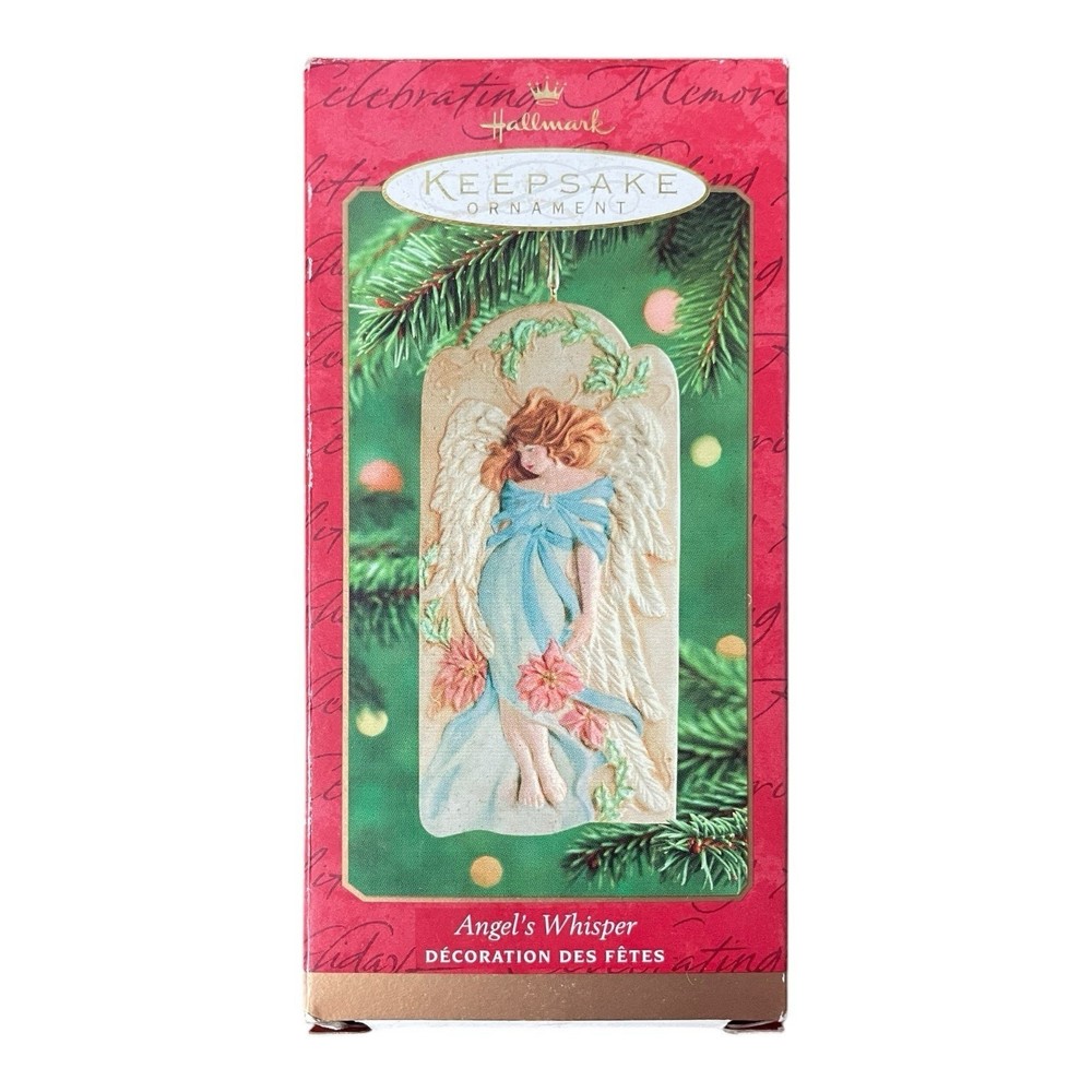 Angel’s Whisper 2001 Hallmark Keepsake Porcelain Ornament