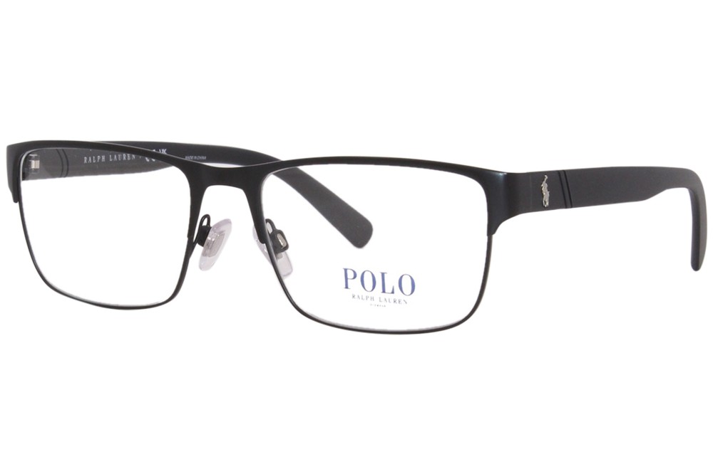 Polo Ralph Lauren PH1175 9038 Eyeglasses Frame Men's Matte Black Full Rim 56mm