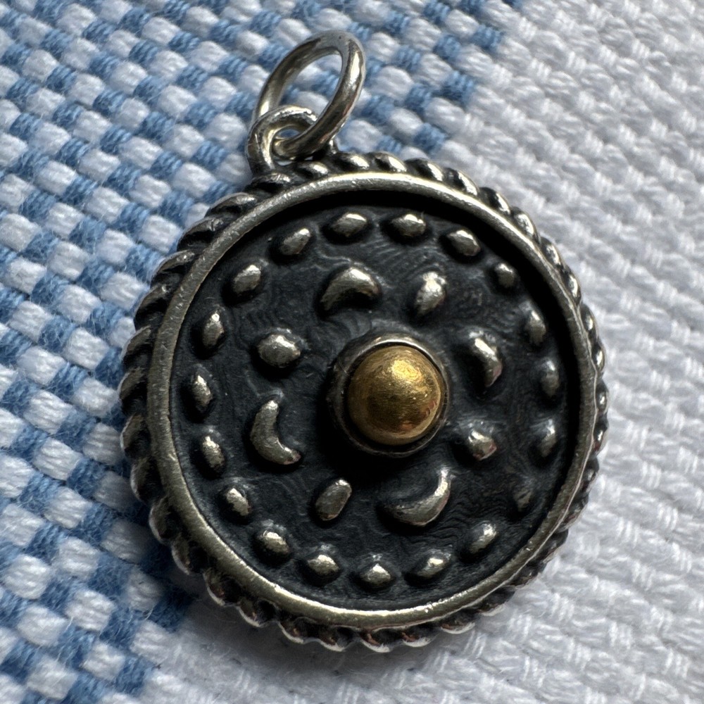 James Avery Retired Hard to Find Silver and Bronze Heirloom Charm