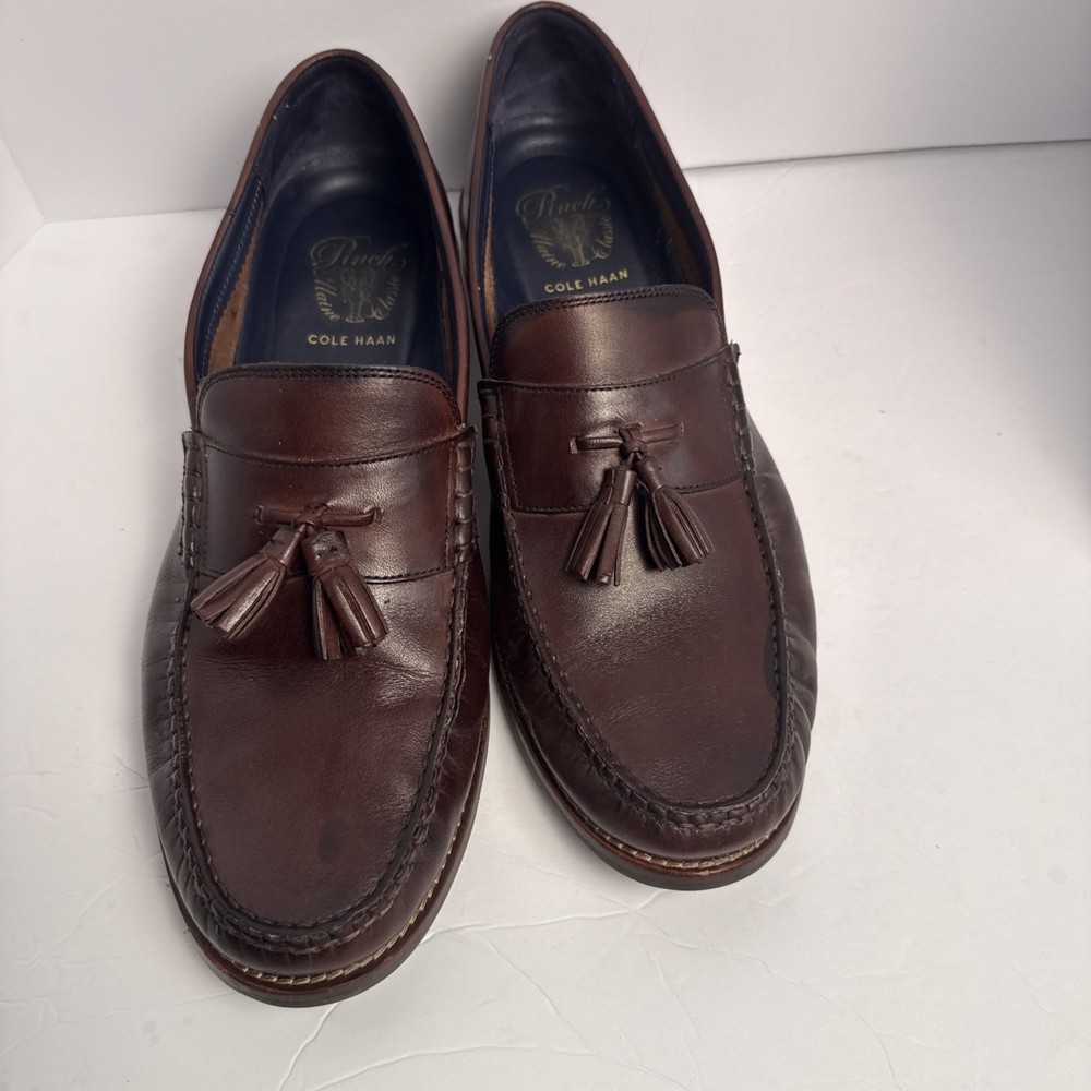 Cole Haan Pinch Maine Classic Burgundy Leather Loafers Size 11 M C27944