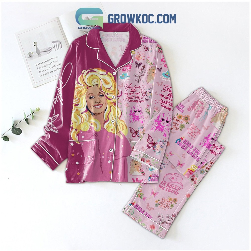 Dolly Parton What Would Dolly Do Pajama Set Inspired by Iconic Style