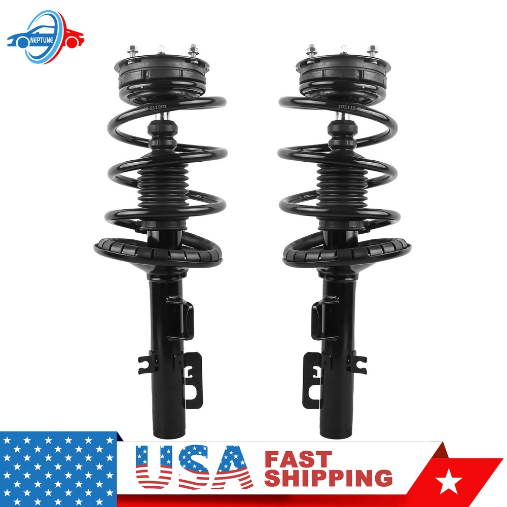 Front Struts Shocks Coil Spring Absorbers for Mercury Montego Ford Five Hundred