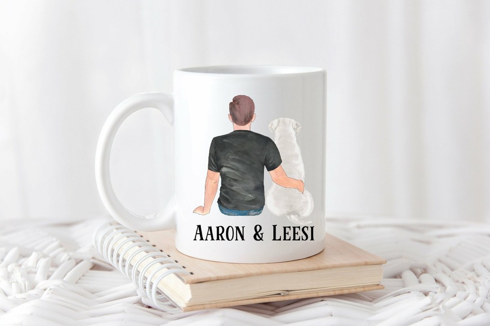 Lab Dad Coffee Mug Golden Lover Gift For Christmas Cute Coffee Mug Lab Dad