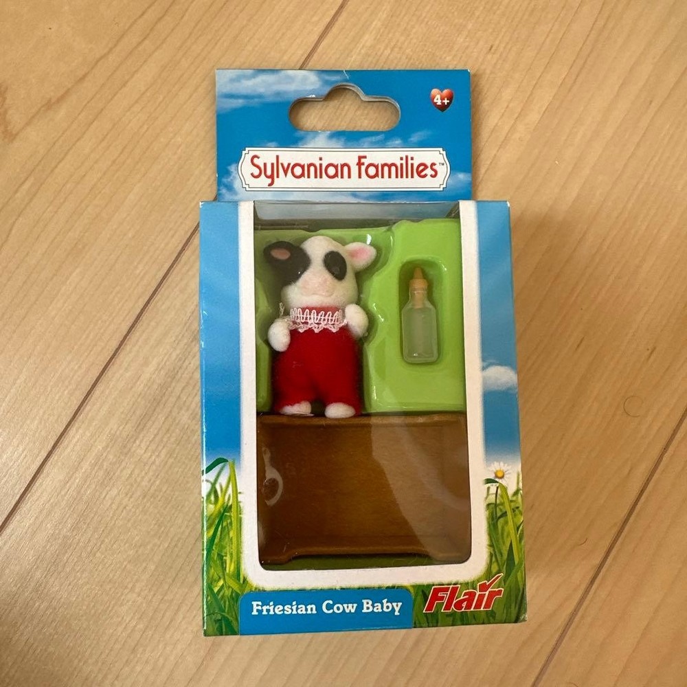 Sylanian Families Cow Baby Doll Toy 4+ With Box New