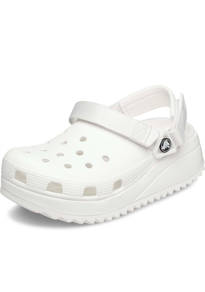 Crocs Classic Hiker Clog Shoes White Size 6 Women's