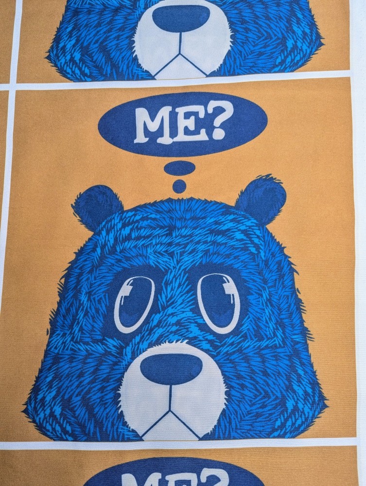 Cotton Fabric 5,9m Teddy Bear Large Size Cheap Price High Quality 100% Cotton