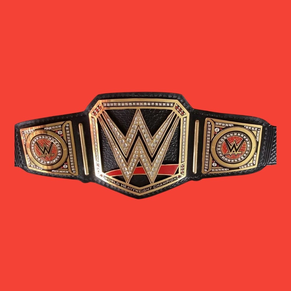 WWE World Heavyweight Championship Wrestling Replica Title Belt 2mm