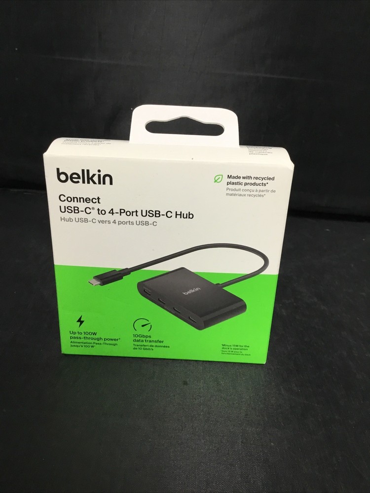 Belkin AVC018btBK USB-C to 4-Port USB-C Hub