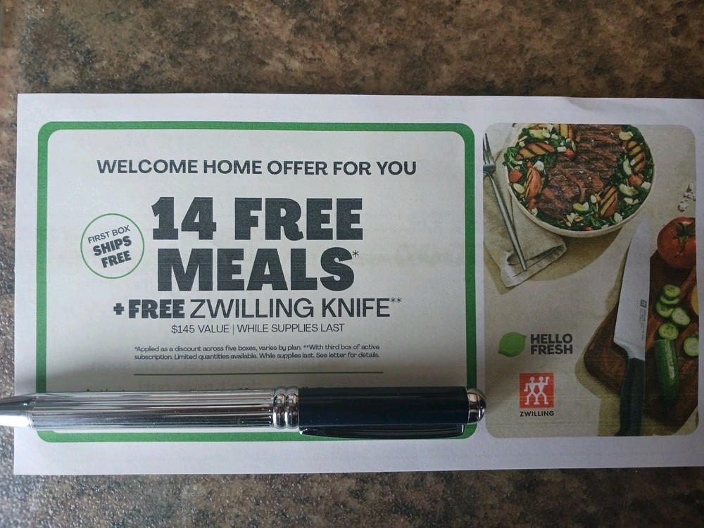 HelloFresh Meal Voucher 14  Free Meals + Free Gift-image