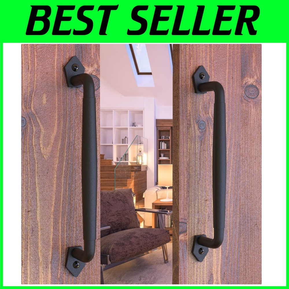 Rustic Barn Door Handle Set - 12