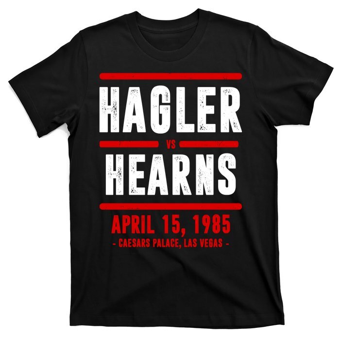 Hagler Vs Hearns Boxing T-Shirt  Unisex
