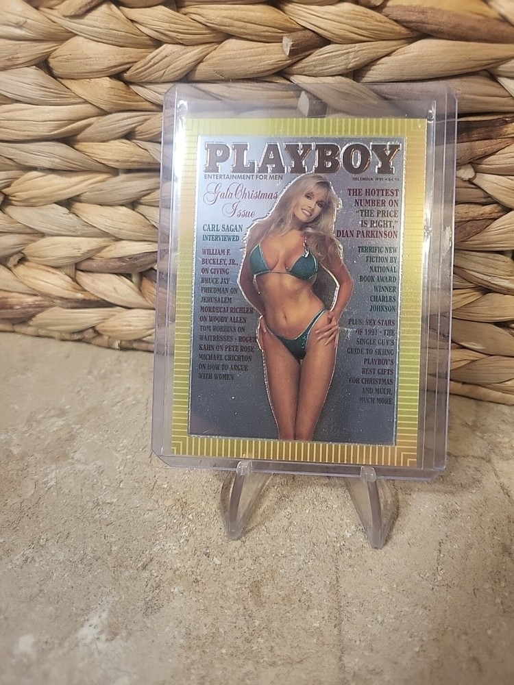 1995 Playbook Chromium Cover Cards Vol.38 No.12 Dec 1991