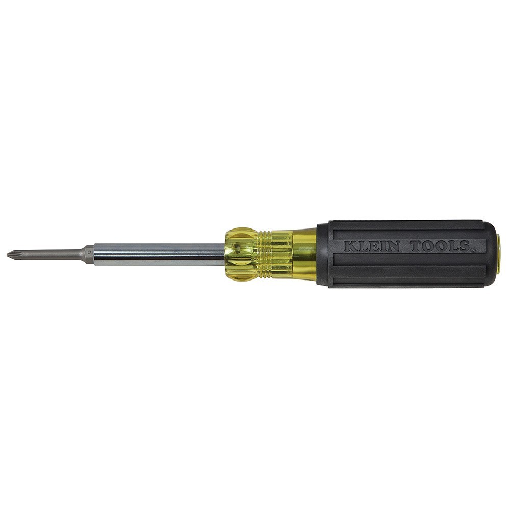 Klein Tools 32559 Extended Reach Multi Bit Screwdriver - Black