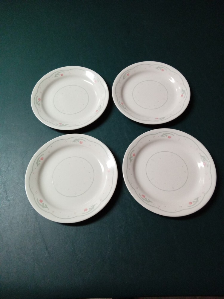 Vintage Corelle Calico Rose 7-1/8