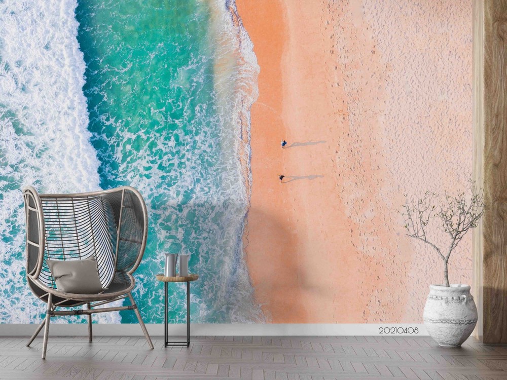 3D Sea Beach Landscape Wall Murals Wallpaper Murals Wall Sticker 7