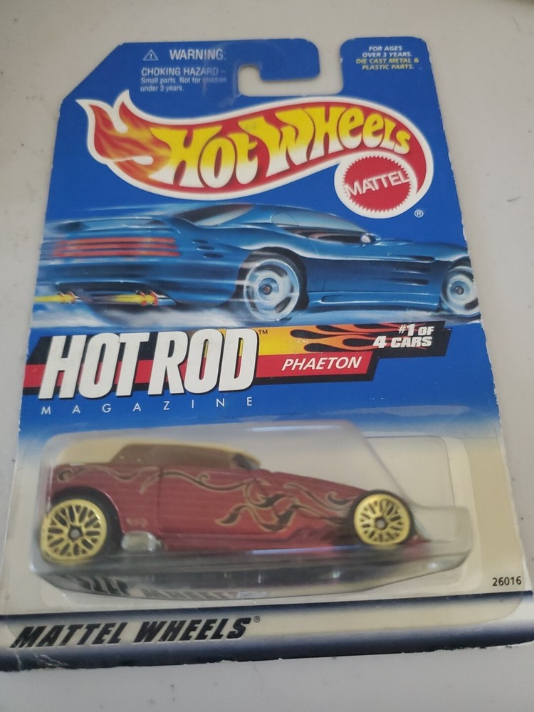 Hot Rod Magazine Hotwheels #1/4