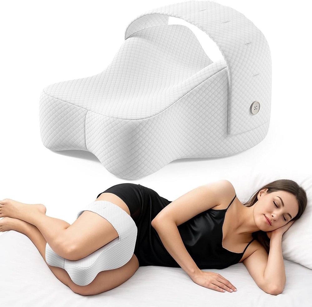 Pillow for Side Sleepers, Large Comfortable Memory Foam Leg Pillow for Side