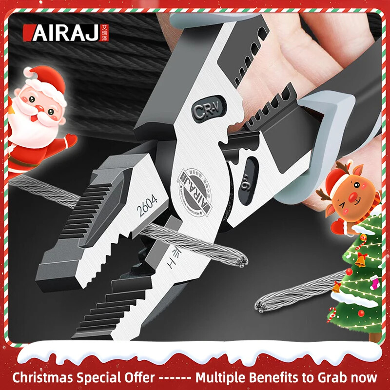 7/8/9Inch Wire Pliers Sharp Large Opening Stripping Pliers Hardware Manual Tools