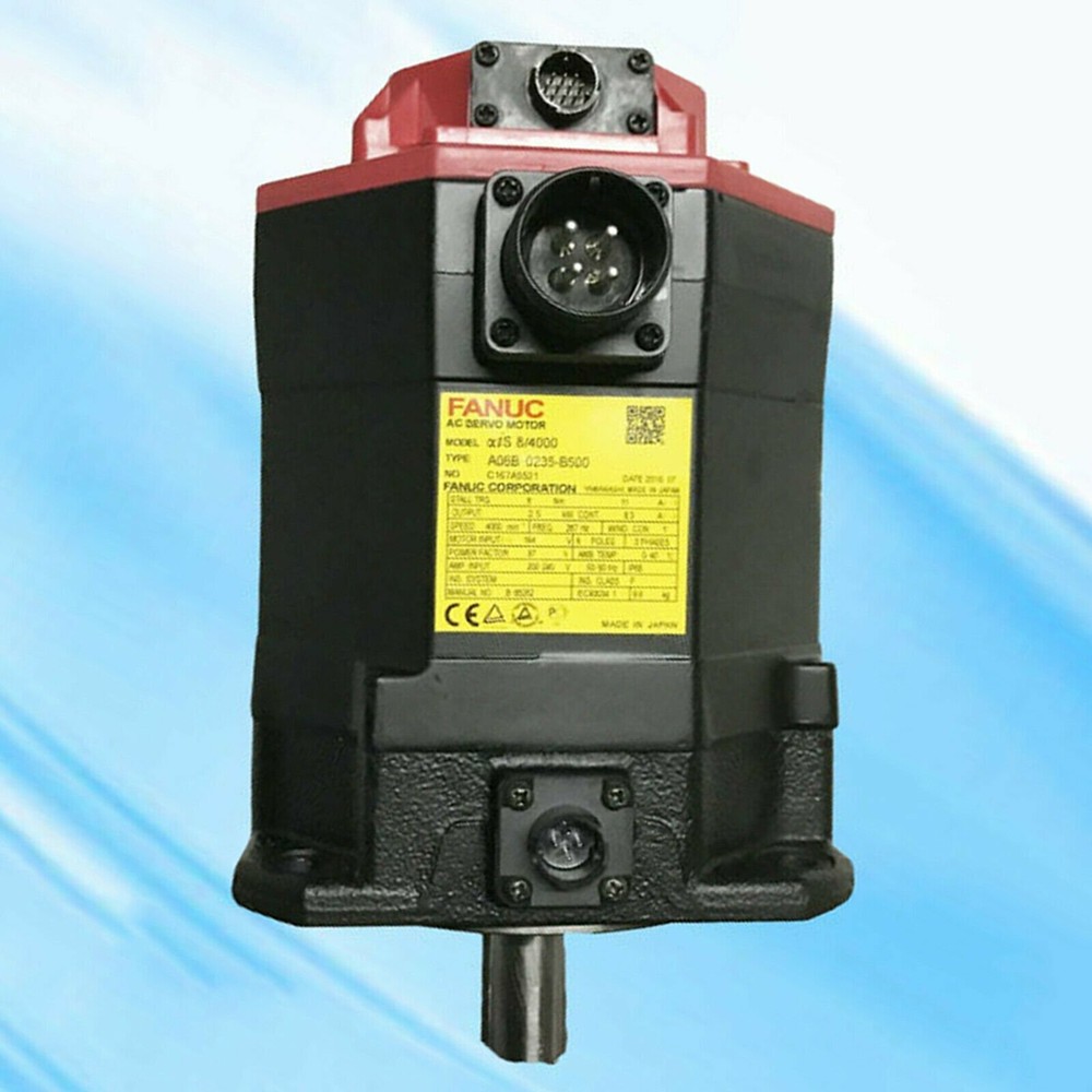 Used A06B-0235-B500 Servo Motor Tested Good #A6-37