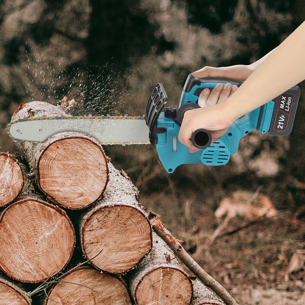 Handheld Rechargeable Chain Saw,  Electric Chainsaws, Trees Cutting Chain Saw