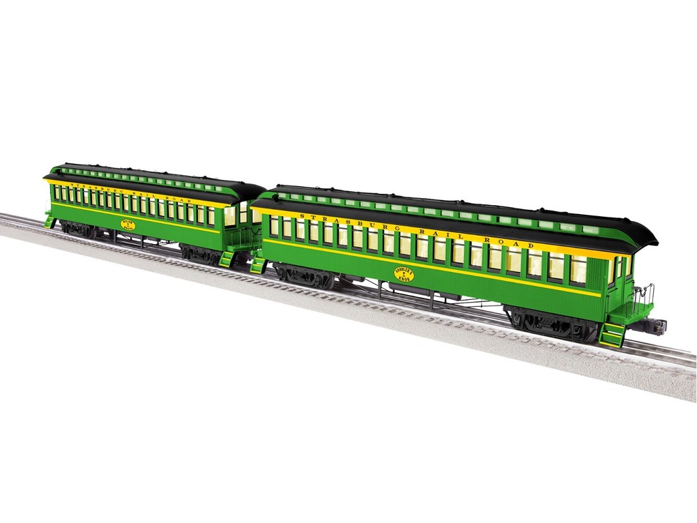 Lionel 2327090 Strasburg Coach 2-Pack O Gauge Train Set