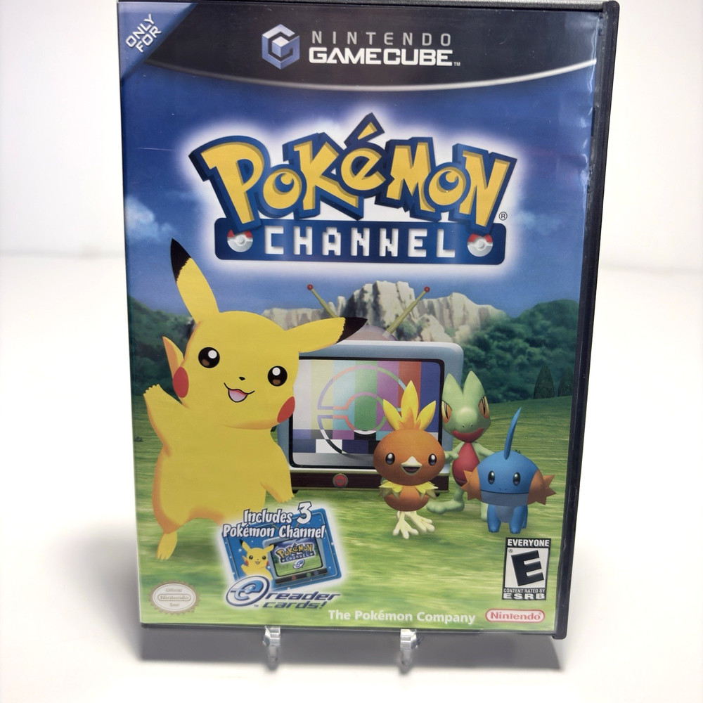 Pokemon Channel Nintendo Gamecube Disc & Case Tested Clean Fast Shipping