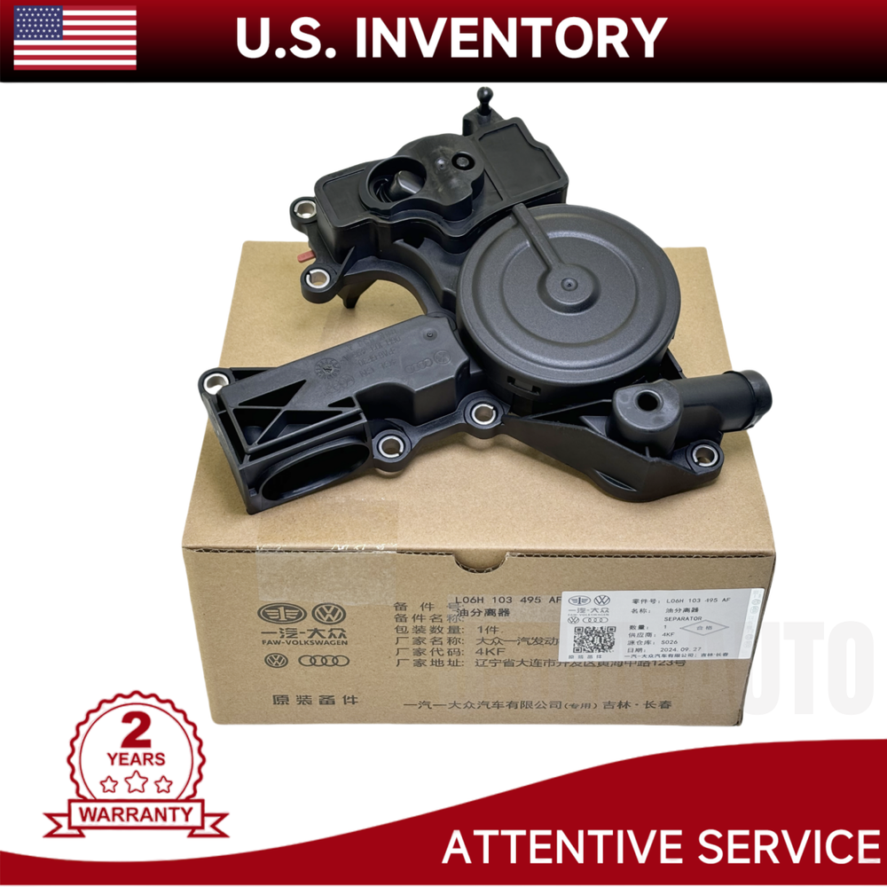 Oil Separator PCV Valve For Audi A4 A5 A6 Q3 Q5 VW CC Tiguan 06H103495AK