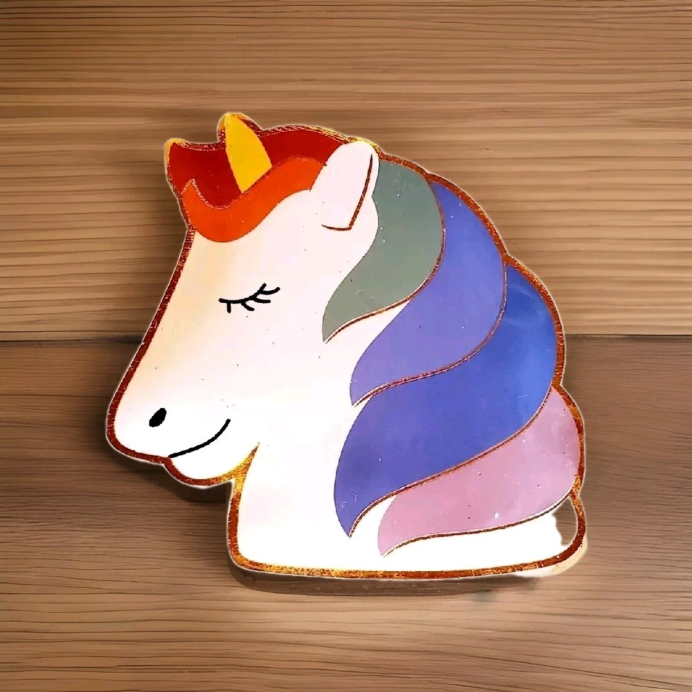 Vibrant Ceramic Unicorn Trinket Dish for Jewelry & Keys  