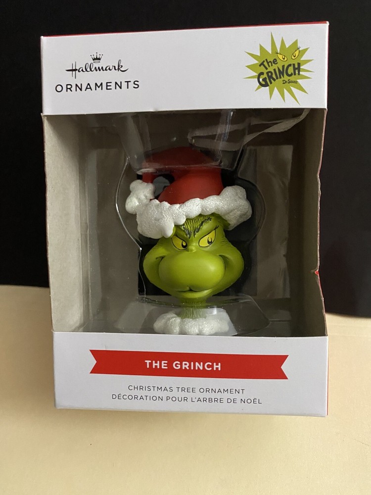 Hallmark The Grinch Dr Seuss Christmas Tree Hanging Ornament 2024 3HCM4078