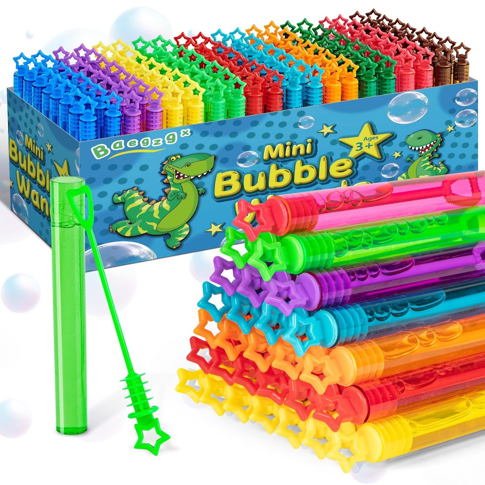 200-Piece Mini Bubble Wands in 10 Colors – Perfect for Parties & Celebrations