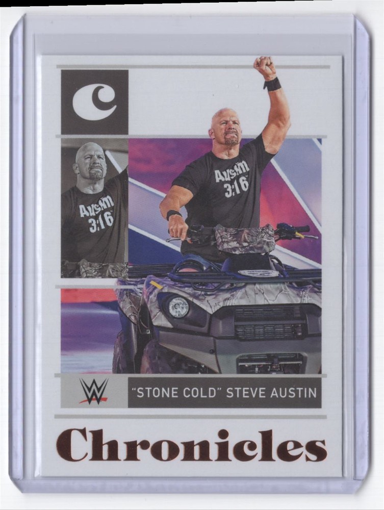 2022 Chronicles WWE Bronze Stone Cold Steve Austin #65