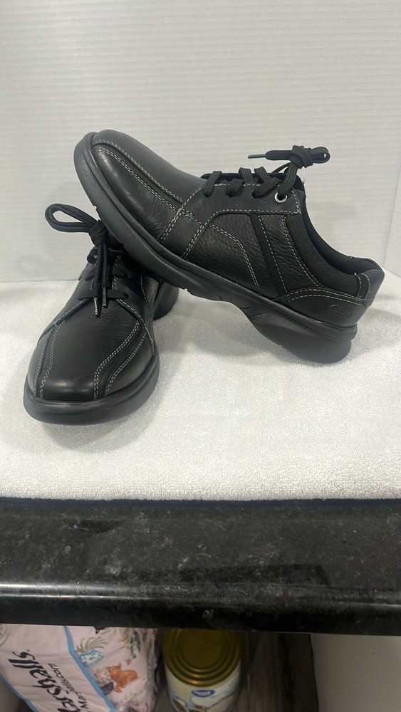 Clarks Black Leather Oxfords By Clark’s, New, Extremely Comfortable