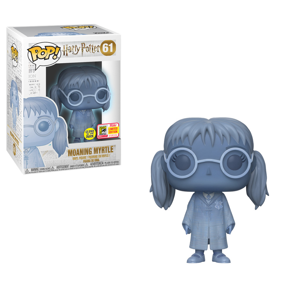 Funko Pop! Vinyl: Harry Potter - Moaning Myrtle - (Translucent) - San Diego...