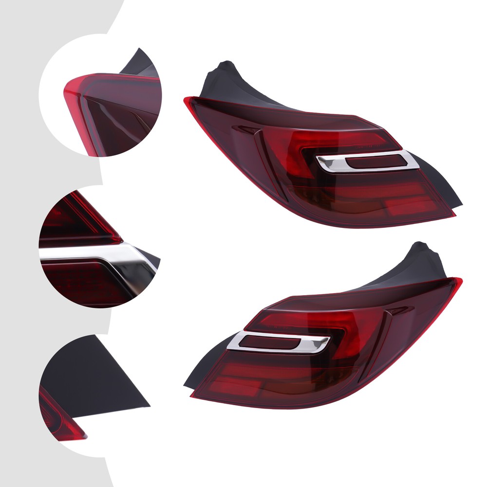 LED Tail Lights For Buick Regal 2014-2017 Red Rear Lamps Left&Right GM2804118