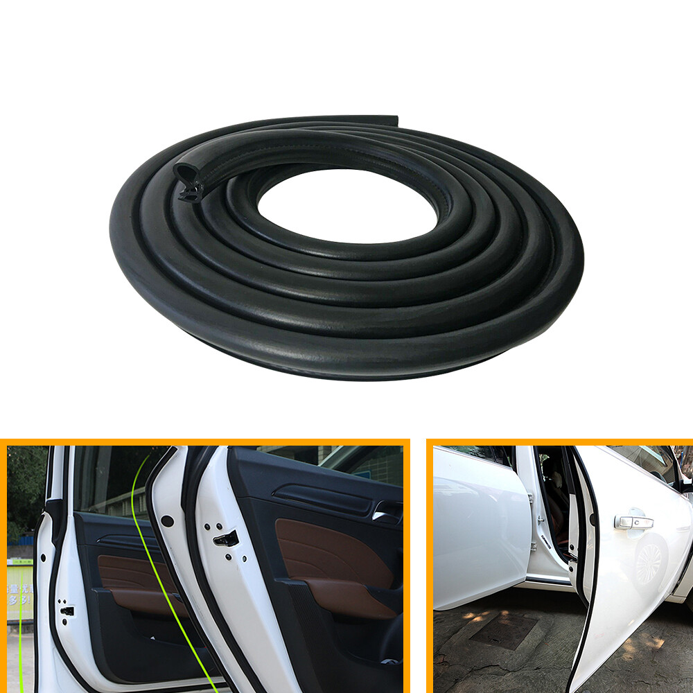 Auto car Weather Seal Rubber Strip Door Lock Window Trunk Hood Edge Trim 3m