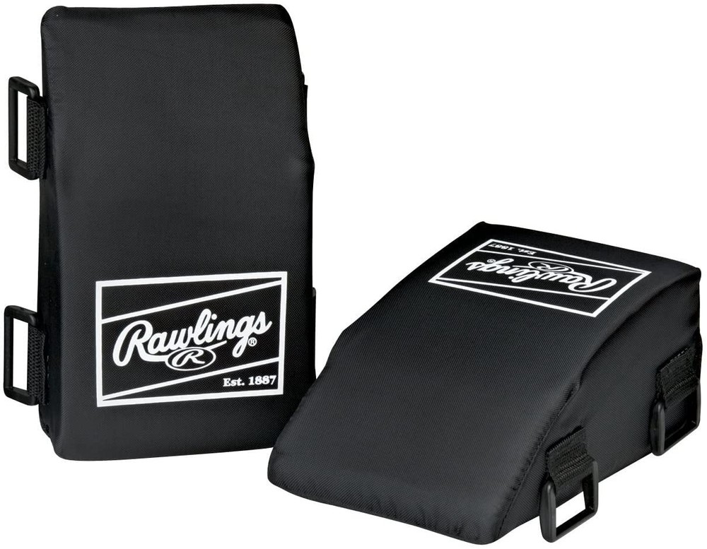 Catcher's Knee Savers for Youth Baseball Softball in Black