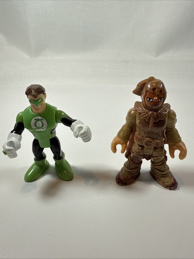 Fisher-Price Imaginext DC Green Lantern & Scarecrow Superhero Action Figures