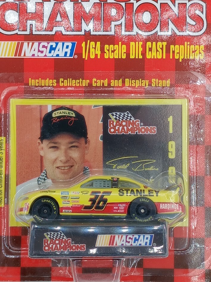 1997 Racing Champions Todd Bodine NASCAR Pontiac Grand Prix #36 Rare Collectible
