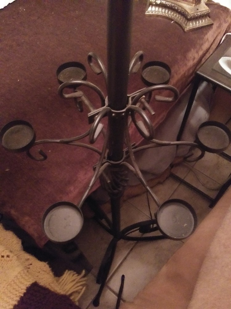 Vintage 6-Piece Glass Votive Candle Holder Set