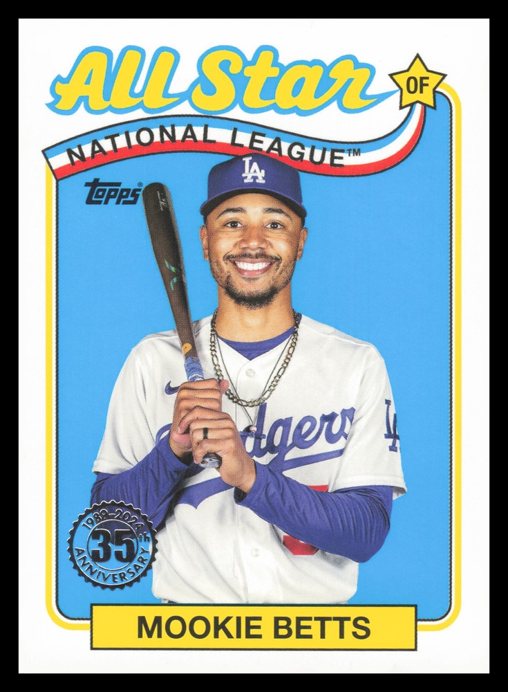2024 Topps 89 Topps All Star Card #89ASB12 Mookie Betts Baseball