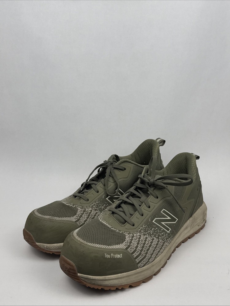 New Balance Men’s Composite Toe Speedware Industrial Boots Green Size 12 Used