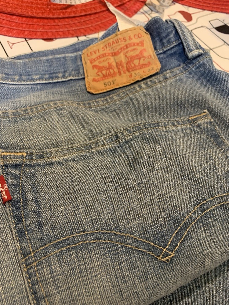 Levi's 501 Original Fit Jeans Men's Size 36 X 32